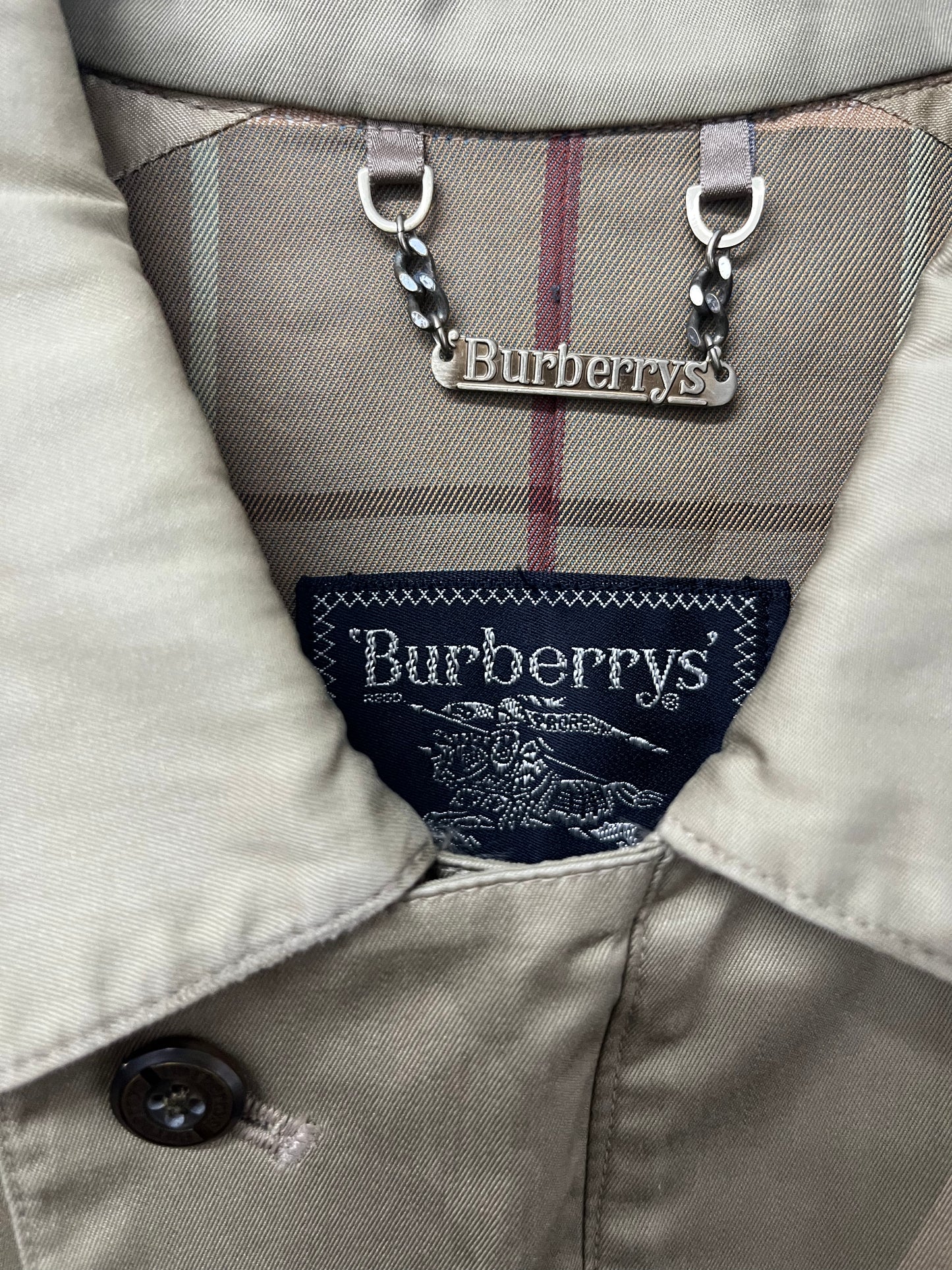 90s Burberry swing top