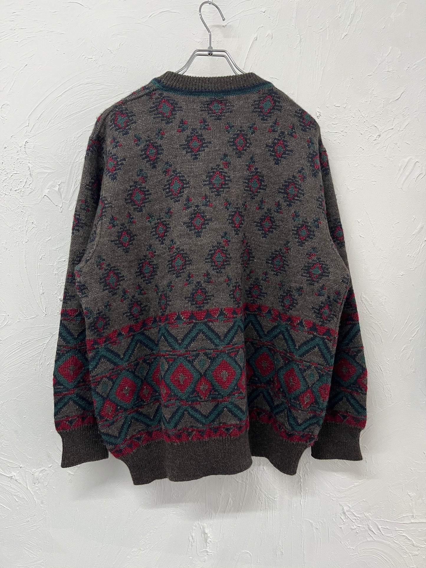 fair isle pattern knit