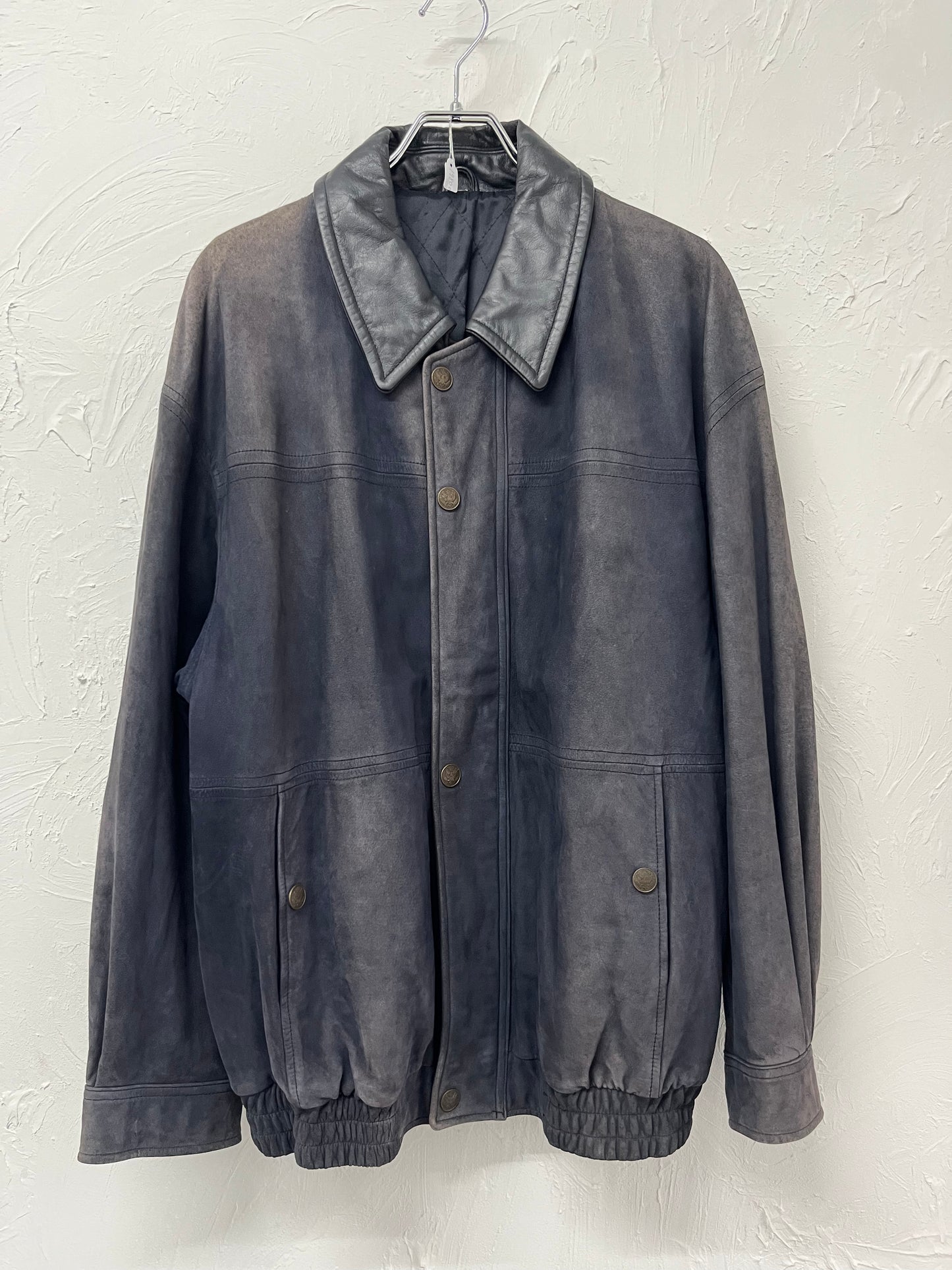 suède leather blouson