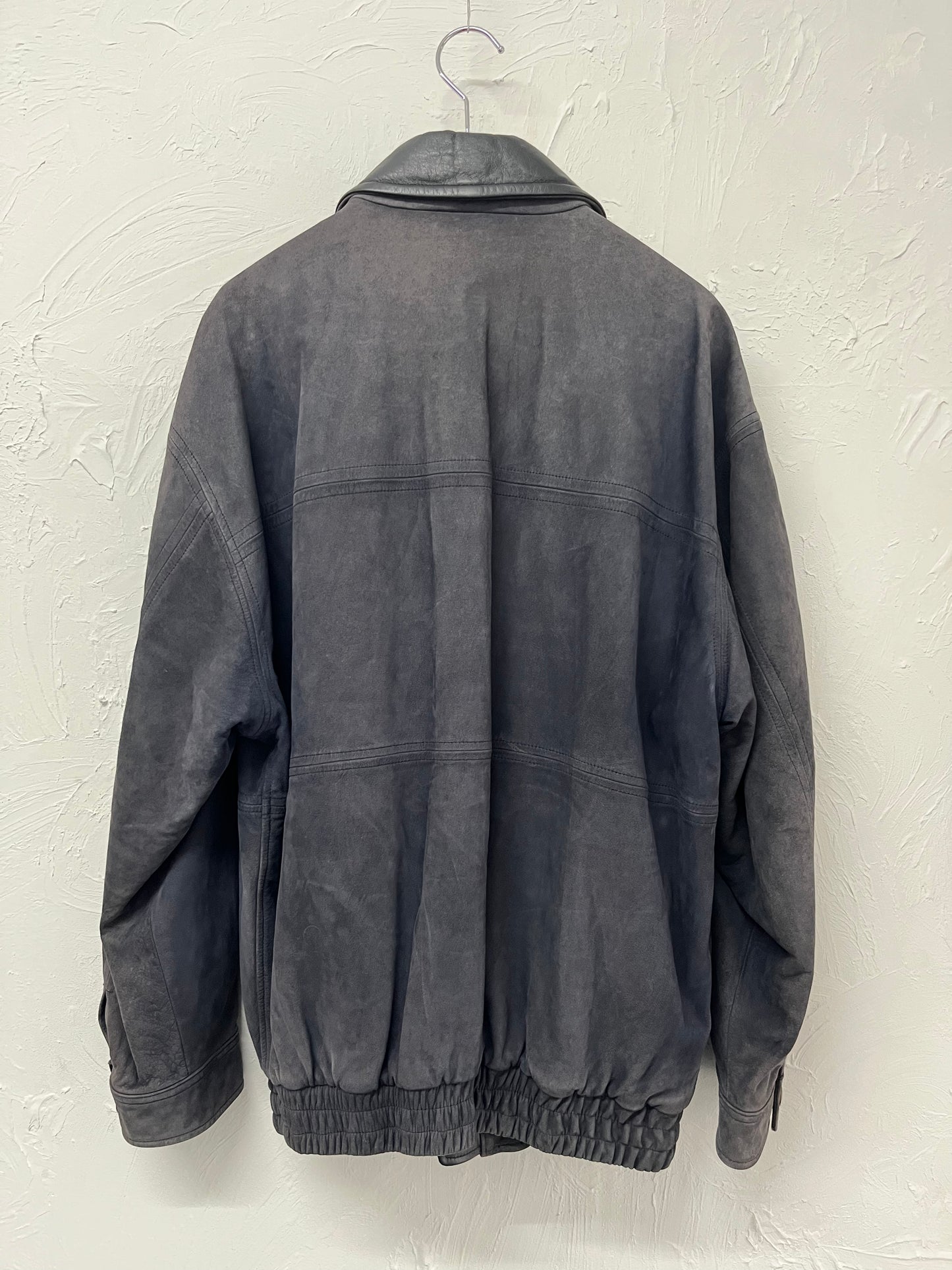 suède leather blouson