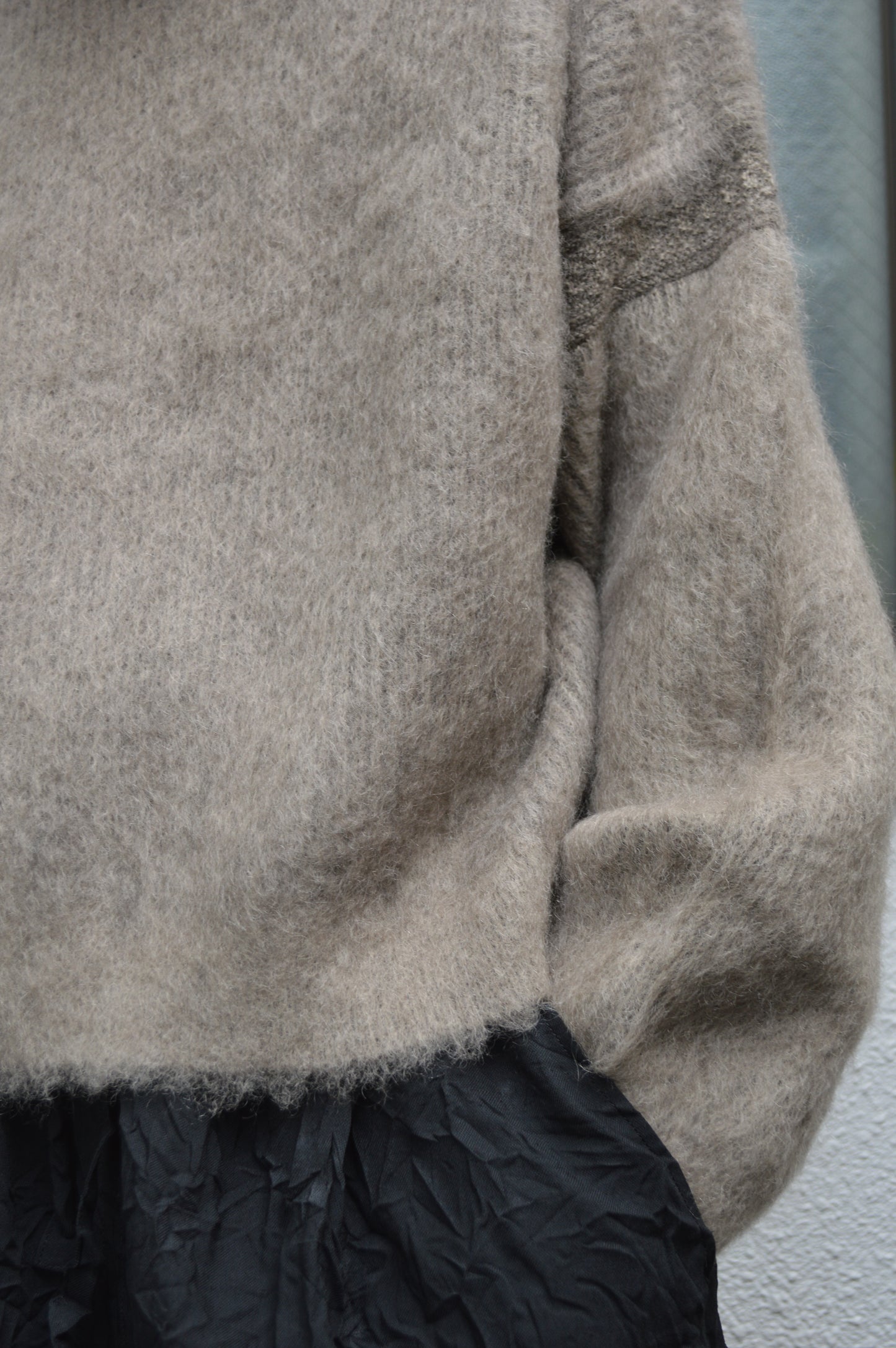 Akane mohair Knit BEIGE