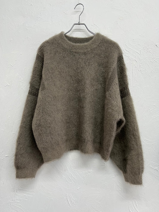 Akane mohair Knit BEIGE