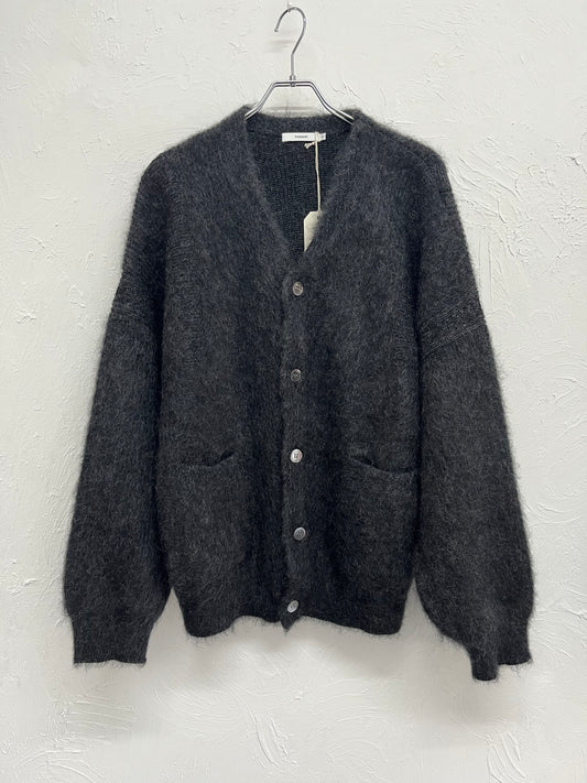 Akane mohair Cardigan BLACK