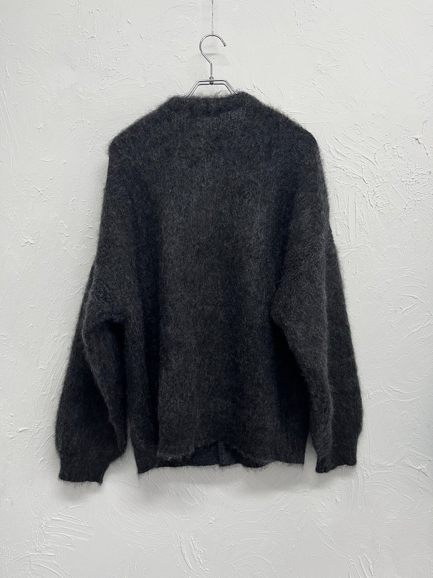 Akane mohair Cardigan BLACK