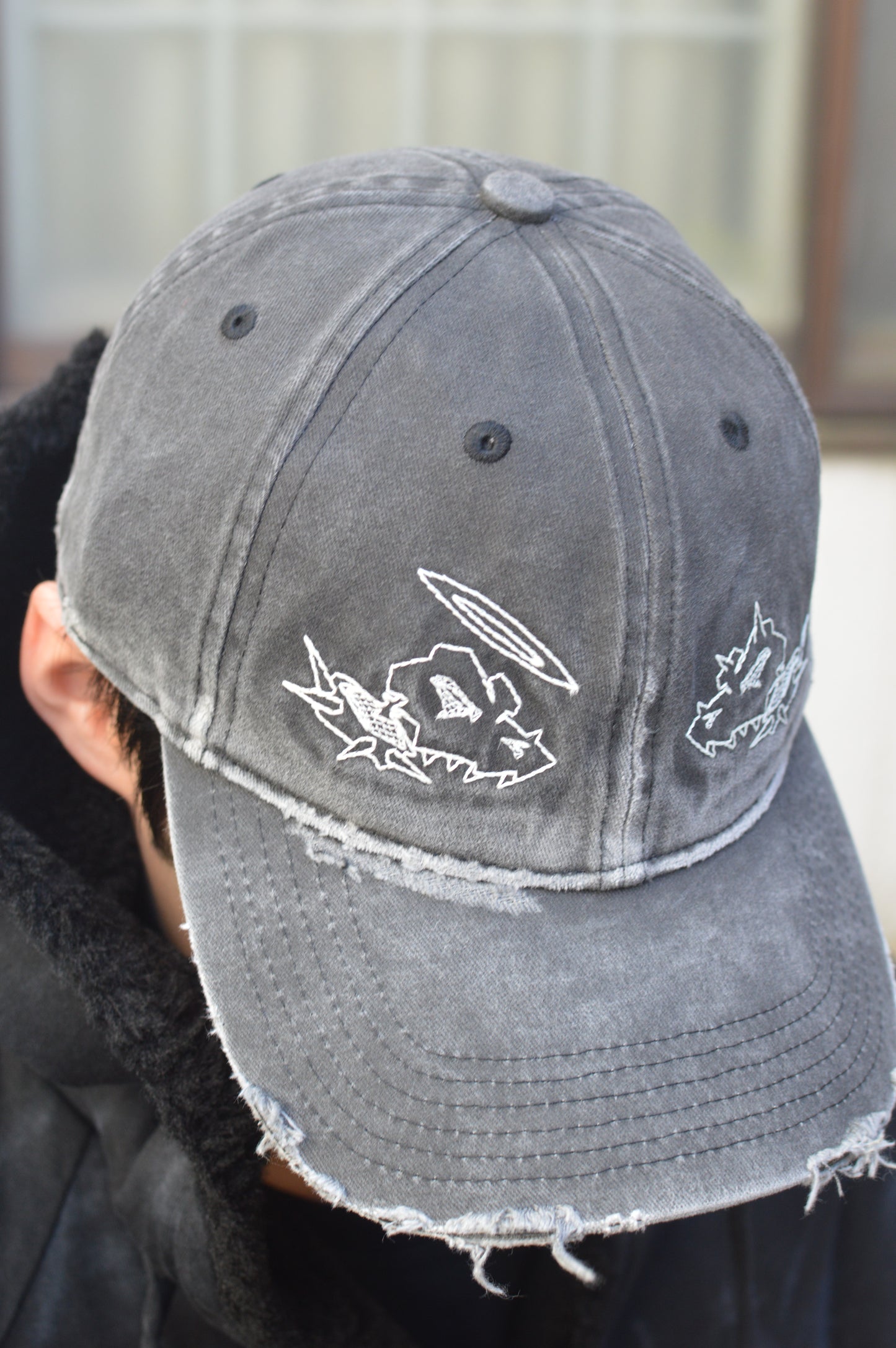 SYUMAN. Skull dog cap