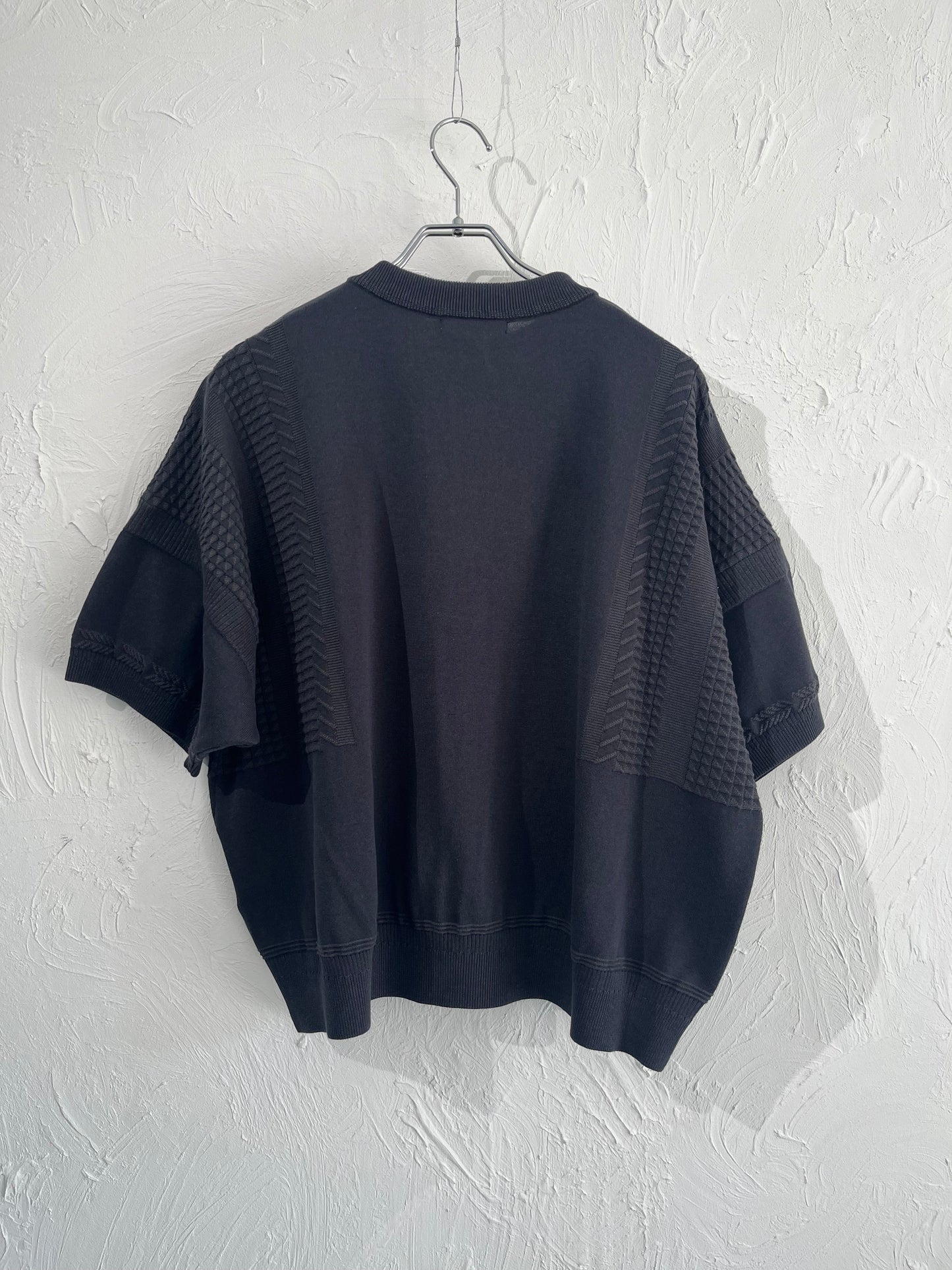 YASHIKI Ogawa Henley Knit