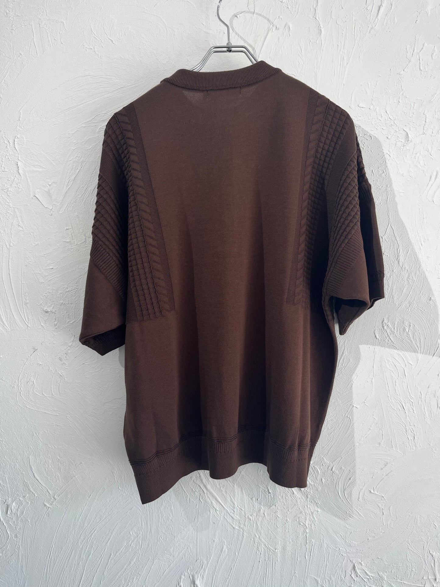 YASHIKI Ogawa Henley Knit