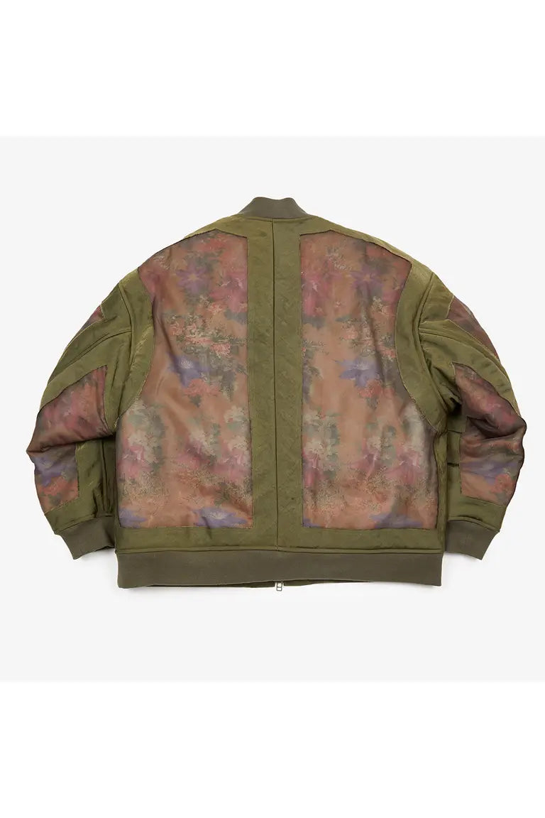 meagratia Floral printed sheer MA-1