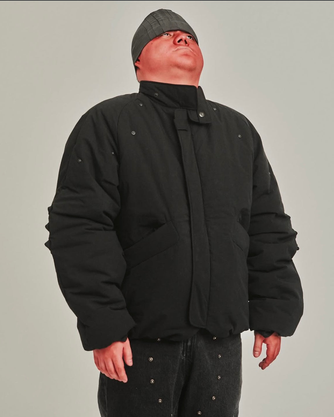 JIAN YE 金棒 PUFFER BLACK