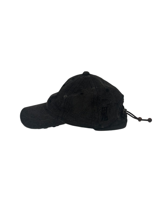 JIAN YE 朱点童子 CAP charcoal