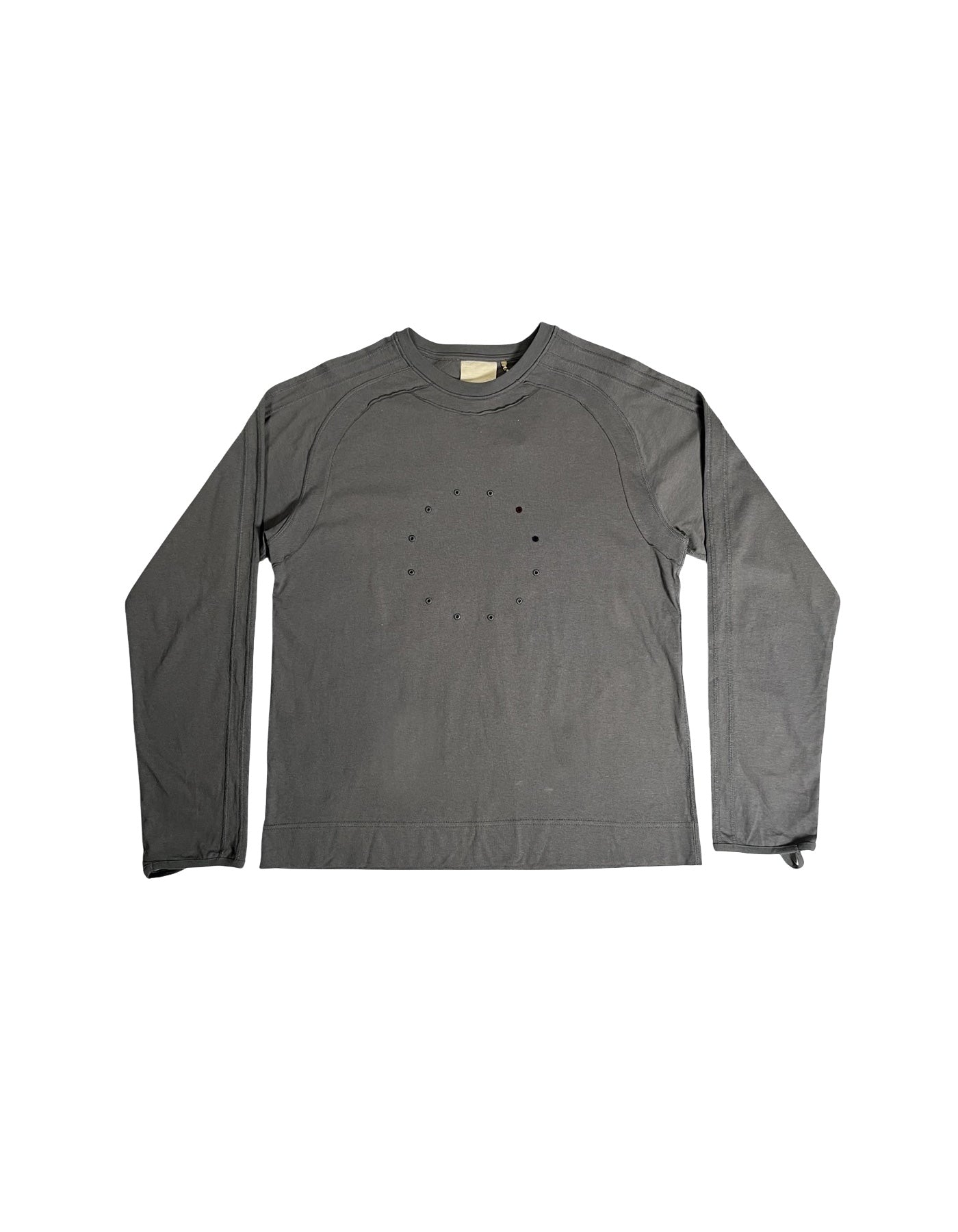JIAN YE 十二支　LS TEE GRAY