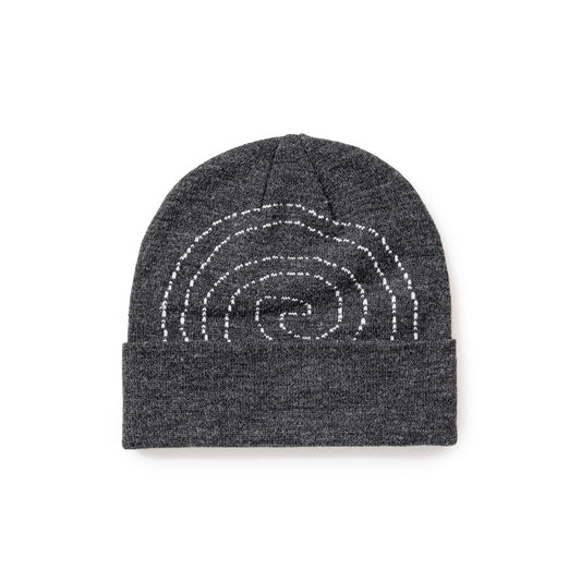 SOL PIN-GURUGURU DOUBLE BEANIE GRAY