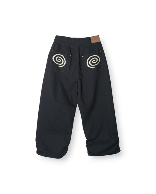 refomed. “GuruGuru” FRESH MAN DENIM PANTS BLACK