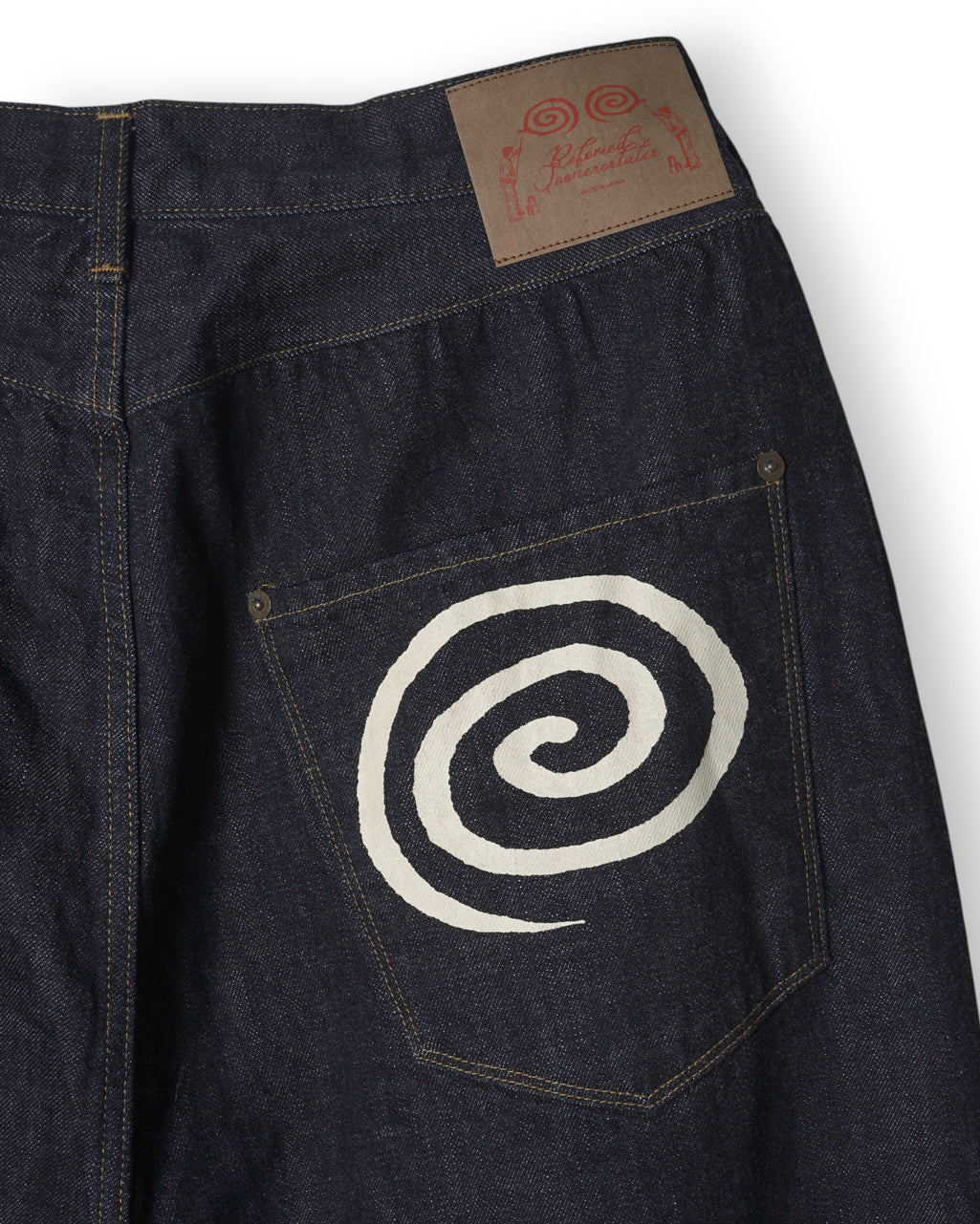 refomed “GuruGuru” FRESH MAN DENIM PANTS indigo