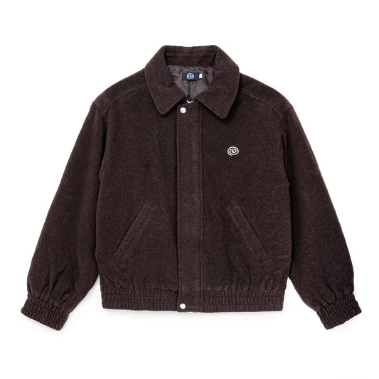 SOL Wool-Blend Stand-Collar Jacket