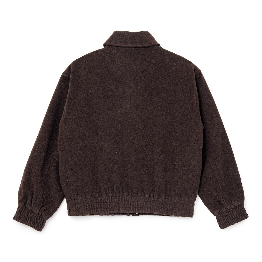 SOL Wool-Blend Stand-Collar Jacket