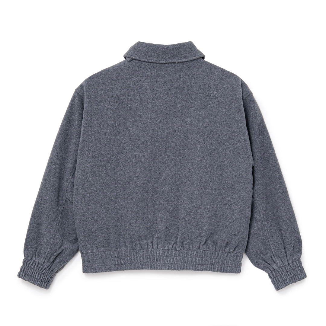 SOL Wool-Blend Stand-Collar Jacket